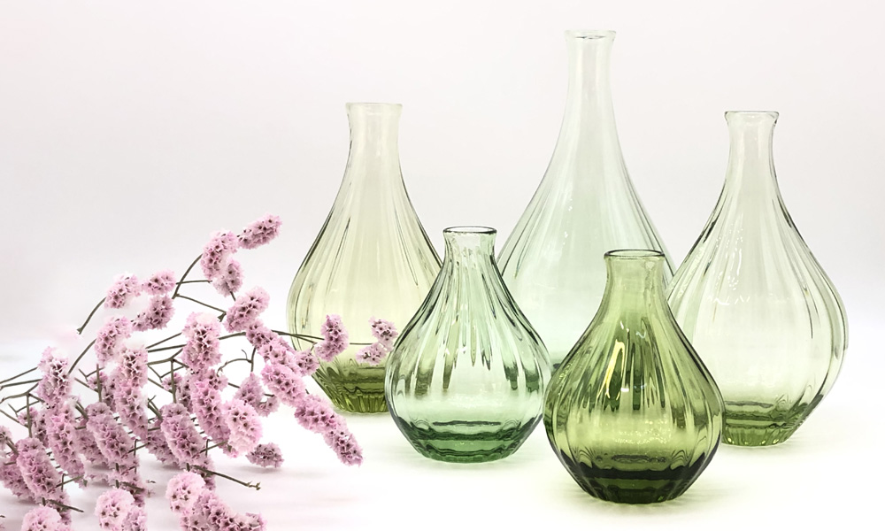 オリーブ硝子 olive glass