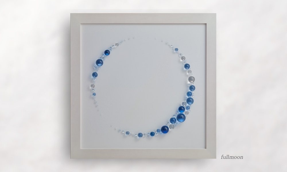 さぬき庵治石硝子 fullmoon